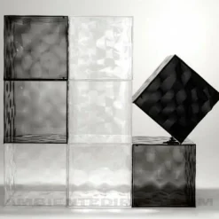 Beistelltische^Kartell Optic Containerkubus
