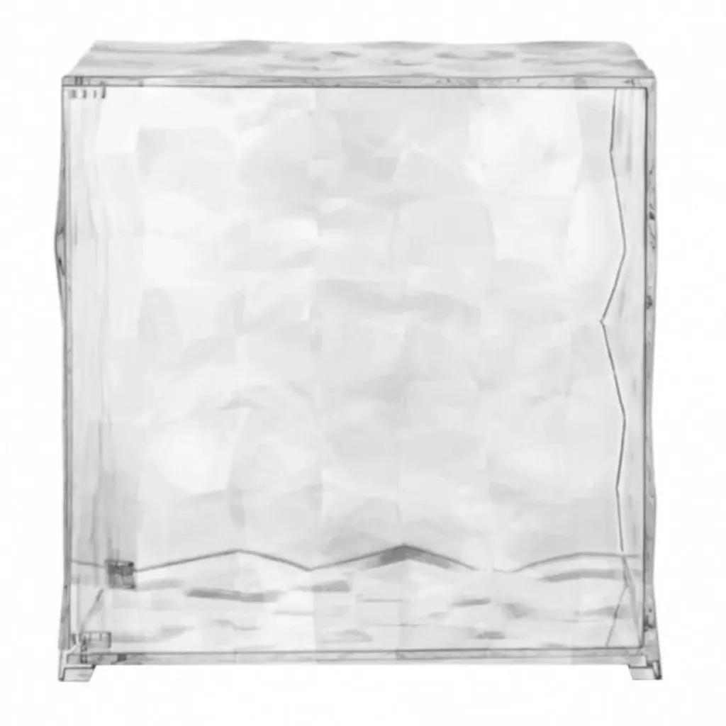 Beistelltische^Kartell Optic Containerkubus