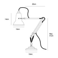 Schreibtischleuchten^Anglepoise Original 1227 Mini Schreibtischleuchte
