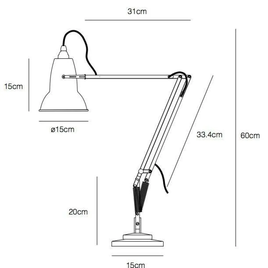 Schreibtischleuchten^Anglepoise Original 1227 Schreibtischleuchte