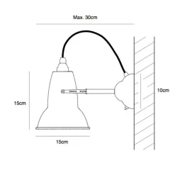 Wandleuchten^Anglepoise Original 1227 Wandleuchte