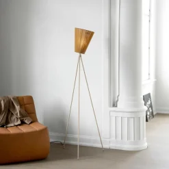 Stehleuchten^Northern Oslo Wood Stehleuchte Gestell Beige