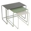 Fermob Oulala Gartenbeistelltisch 3er Set| Garten-Beistelltische