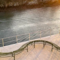 HAY Palissade Dining Park Bench In/In 2er Set| Gartenbänke