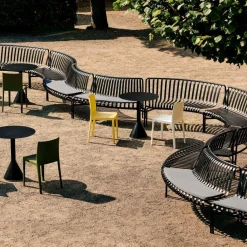 HAY Palissade Dining Park Bench In/In 2er Set| Gartenbänke