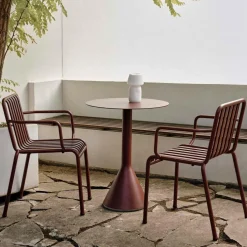 HAY Palissade Garten-Armlehnstuhl 4er Set| Stühle