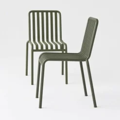 HAY Palissade Gartenstuhl 4er Set| Stühle|Gartenstühle