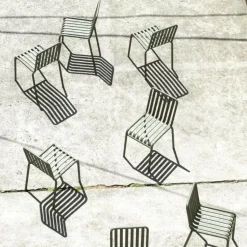 HAY Palissade Gartenstuhl 4er Set| Stühle|Gartenstühle