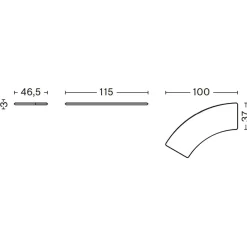 Outdoor-Textilien^HAY Palissade Park Sitzkissen 2er Set
