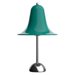 Verpan Pantop Tischleuchte Ø23cm Gestell silber| Tischleuchten|Nachttischleuchten