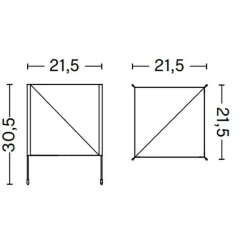 Tischleuchten^HAY Paper Cube Tischleuchte
