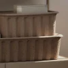 Ferm Living Paper Pulp Box 2er Set| Aufbewahrungsboxen