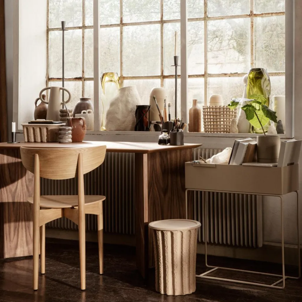 Badaccessoires|Papierkörbe & Mülleimer^Ferm Living Paper Pulp Papierkorb