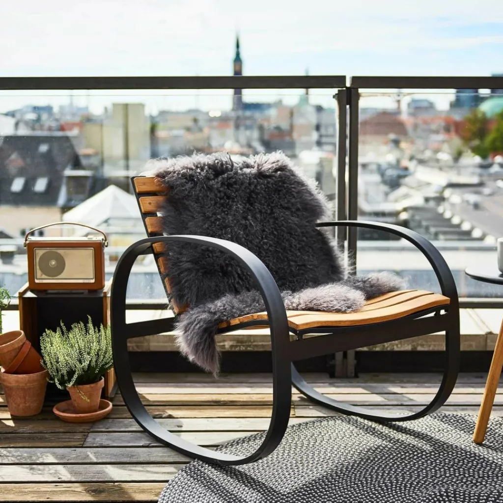 Gartenstühle^Cane-Line Parc Schaukelstuhl