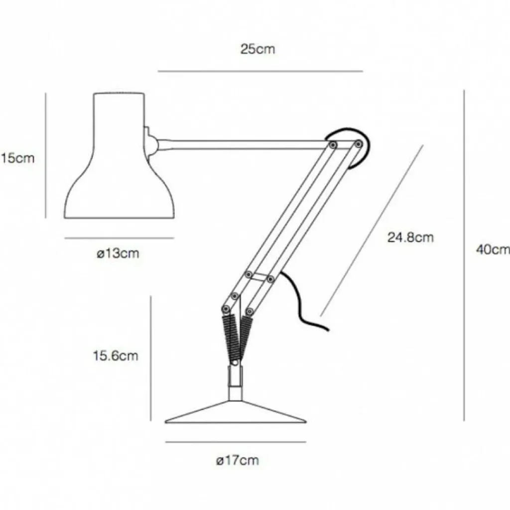 Schreibtischleuchten^Anglepoise Paul Smith Type 75 Mini Schreibtischleuchte