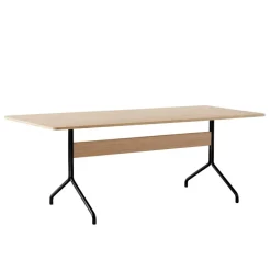 &Tradition Pavilion AV19 Esstisch 90x200cm Gestell schwarz| Tische