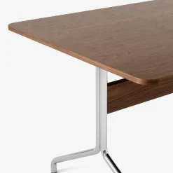 &Tradition Pavilion AV18 Schreibtisch 90x160cm Gestell chrom| Tische