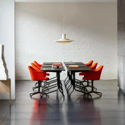 &Tradition Pavilion AV16 Schreibtisch Gestell schwarz| Tische|Schreibtische