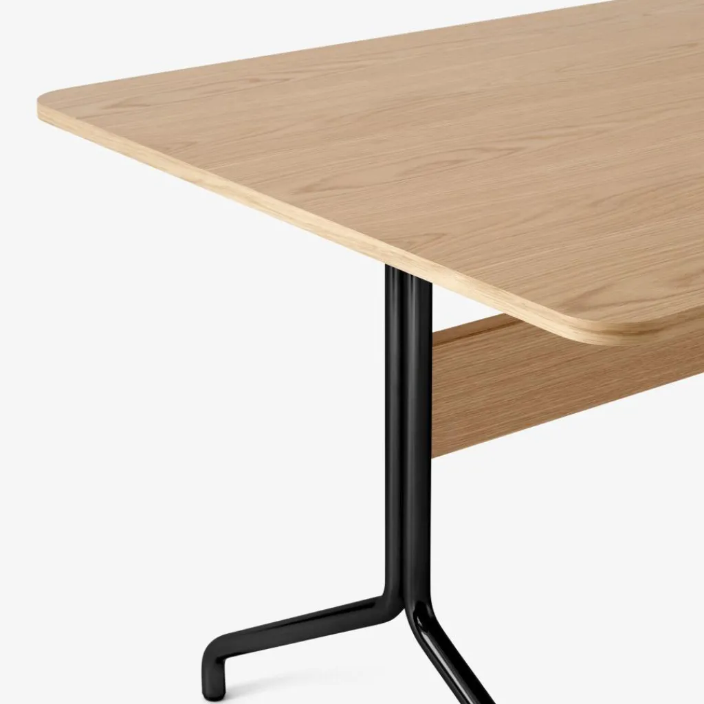 Tische|Schreibtische^&Tradition Pavilion AV18 Schreibtisch 90x160cm Gestell schwarz