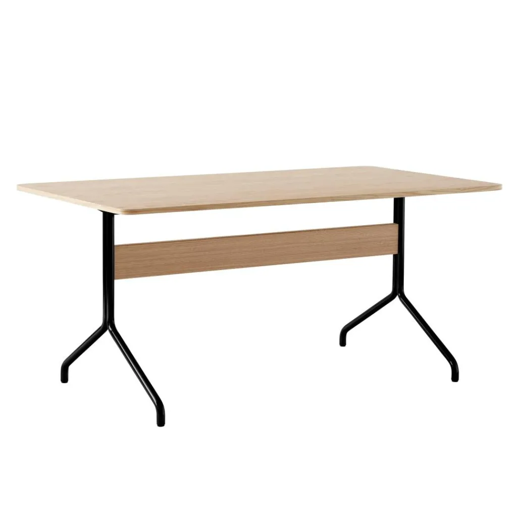 Tische|Schreibtische^&Tradition Pavilion AV18 Schreibtisch 90x160cm Gestell schwarz