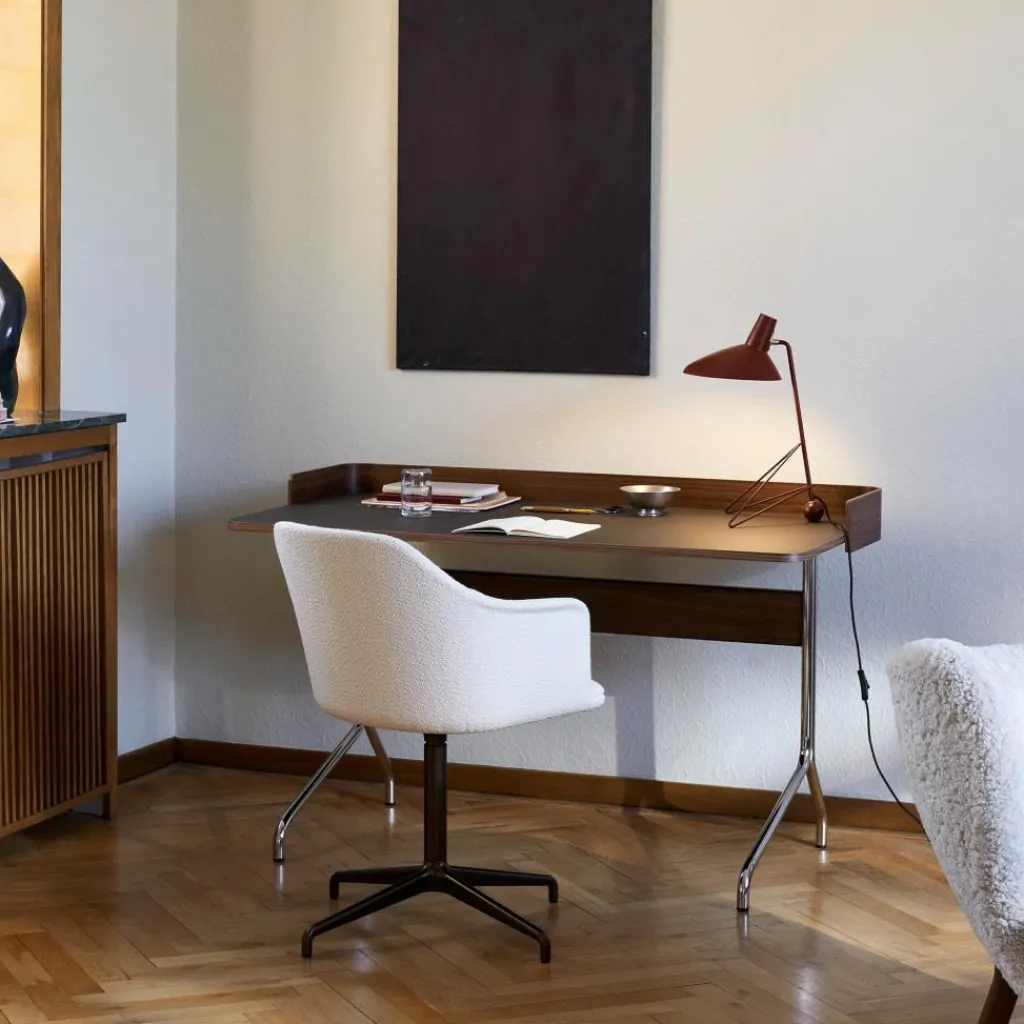 &Tradition Pavilion AV17 Schreibtisch Gestell chrom| Schreibtische