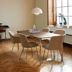 &Tradition Pavilion AV17 Schreibtisch Gestell chrom| Schreibtische