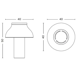 HAY PC Tischleuchte L| Tischleuchten|Nachttischleuchten