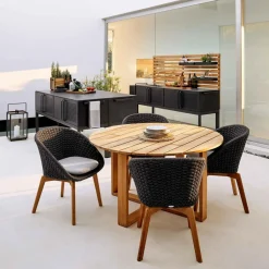 Cane-Line Peacock Gartenarmlehnstuhl| Stühle