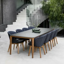 Gartenstühle^Cane-Line Peacock Gartenarmlehnstuhl