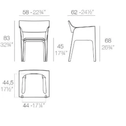 Stühle^Vondom Pedrera Armlehnstuhl
