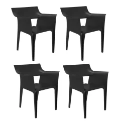 Vondom Pedrera Armlehnstuhl 4er Set| Stühle|Gartenstühle