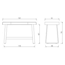 ClassiCon Pegasus Home Desk Schreibtisch| Schreibtische