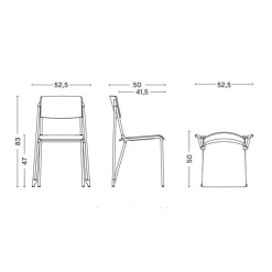 HAY Petit Standard Stuhl gebeizt| Stühle
