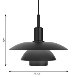 Louis Poulsen PH 5/5 LED Pendelleuchte Metall| Pendelleuchten