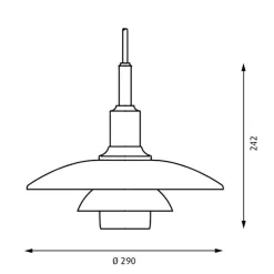 Louis Poulsen PH 3/2 Pendelleuchte| Pendelleuchten