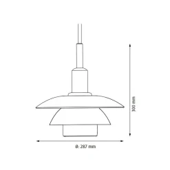 Louis Poulsen PH 3/3 Pendelleuchte Metall| Pendelleuchten
