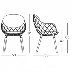 Stühle^Magis Piña Stuhl Leder