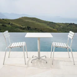 HOUE Pico Gartentisch Gestell rund 70x70cm| Gartentische