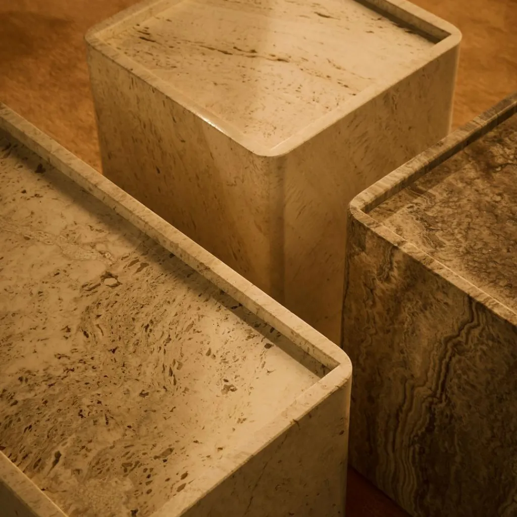 Beistelltische^Gubi Pietra Beistelltisch S