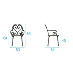 Stühle|Gartenstühle^Emu Pigalle Gartenarmlehnstuhl
