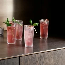 Gläser^Stelton Pilastro Longdrink Glas 4er Set
