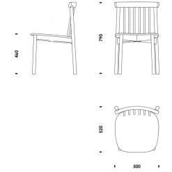 Normann Copenhagen Pind Stuhl| Stühle