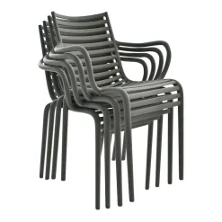 Stühle^Driade Pip-e Gartenarmlehnstuhl 4er Set