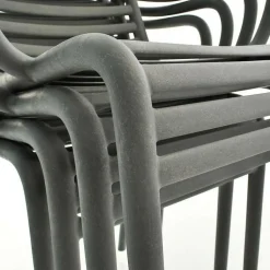 Stühle^Driade Pip-e Gartenarmlehnstuhl 4er Set