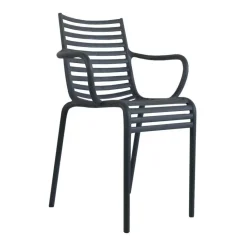 Stühle|Gartenstühle^Driade Pip-e Green Gartenarmlehnstuhl