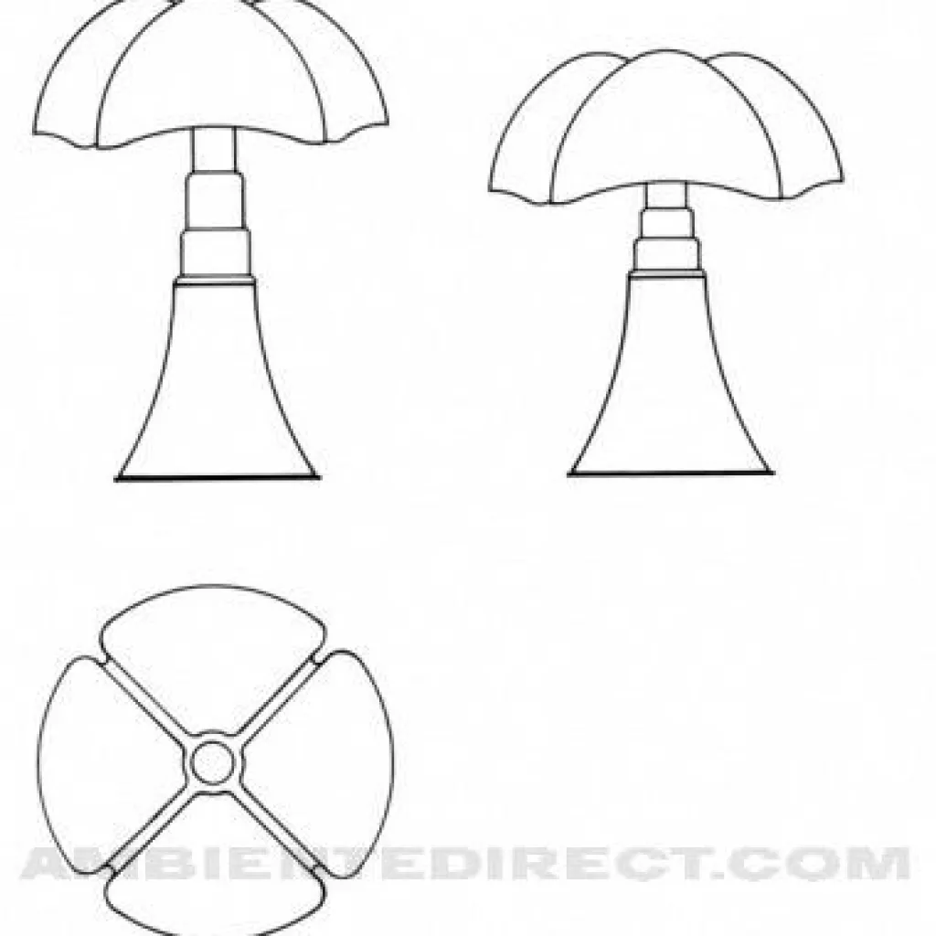 Tischleuchten|Nachttischleuchten^Martinelli Luce Pipistrello Tischleuchte