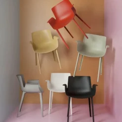 Stühle^Kartell Piuma Armlehnstuhl