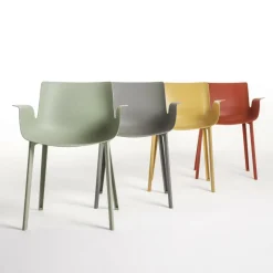 Stühle^Kartell Piuma Armlehnstuhl