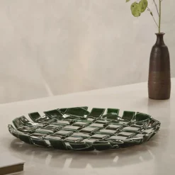 Geschirr^Ferm Living Plait Servierplatte