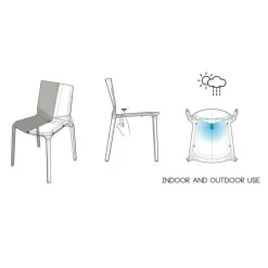 Kristalia Plana Stuhl| Stühle|Gartenstühle